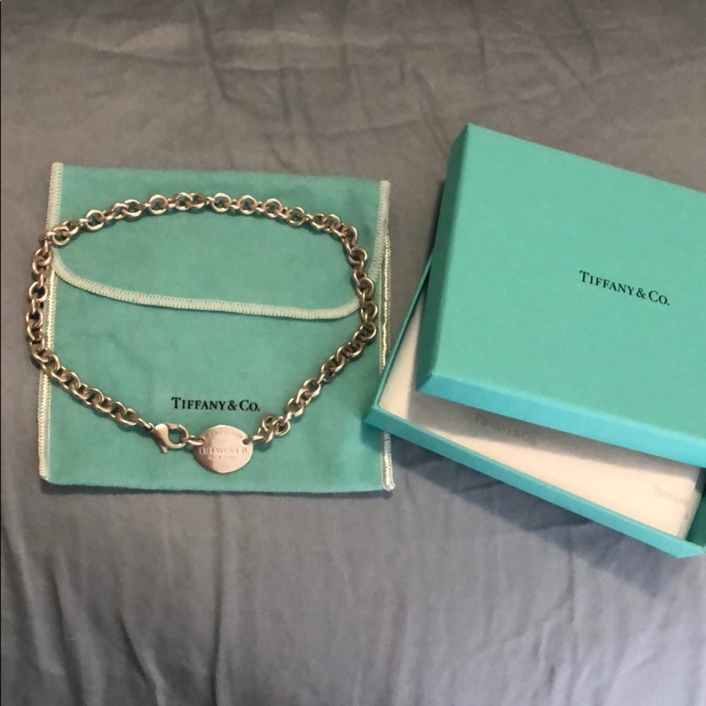 Tiffany & Co. silver classic choker